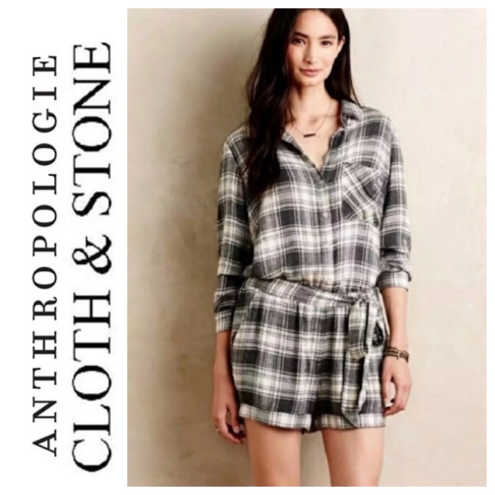 EUC Anthropologie’s Cloth & Stone Romper